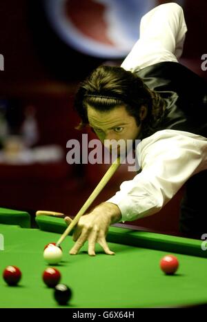 Ronnie O'Sullivan 2004 Ambassade du Canada aux Championnats du monde de snooker Banque D'Images