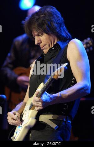 Jeff Beck Teenage Cancer Trust Banque D'Images