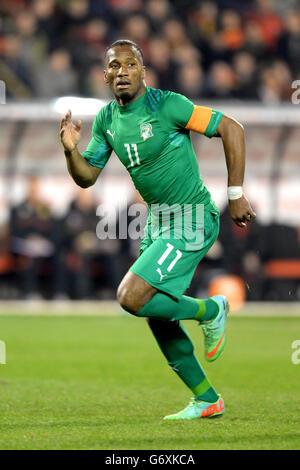 Football - International friendly - Belgique / Côte d'Ivoire - Stade Roi Baudouin. Didier Drogba, Côte d'Ivoire Banque D'Images