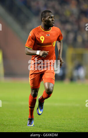 Football - International friendly - Belgique / Côte d'Ivoire - Stade Roi Baudouin. Christian Benteke, Belgique Banque D'Images