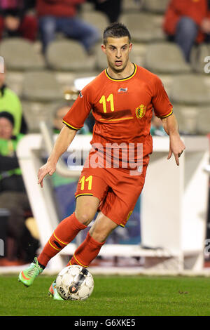 Football - International friendly - Belgique / Côte d'Ivoire - Stade Roi Baudouin. Kevin Mirallas, Belgique Banque D'Images