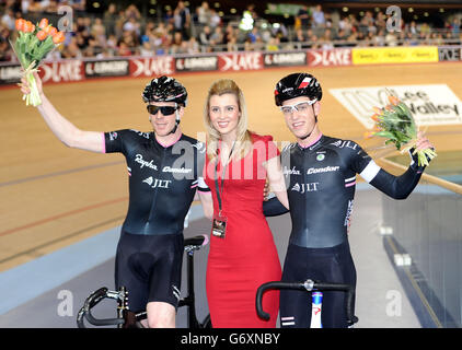 Cyclisme - Vélo 2013/15 Révolution - Round 5 - Jour deux - Lee Valley VeloPark Banque D'Images