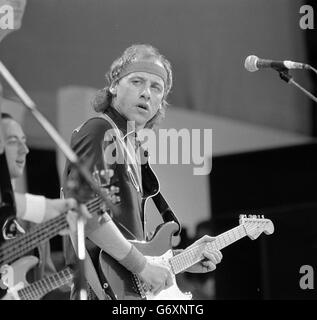 Live Aid Concert - Stade de Wembley Banque D'Images