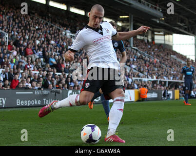 Football - Barclays Premier League - Fulham / Newcastle United - Craven Cottage.Pajtim Kasami, Fulham. Banque D'Images