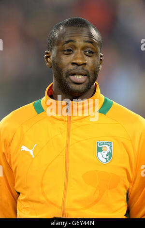 Football - International friendly - Belgique / Côte d'Ivoire - Stade Roi Baudouin. Yaya Toure, Côte d'Ivoire Banque D'Images