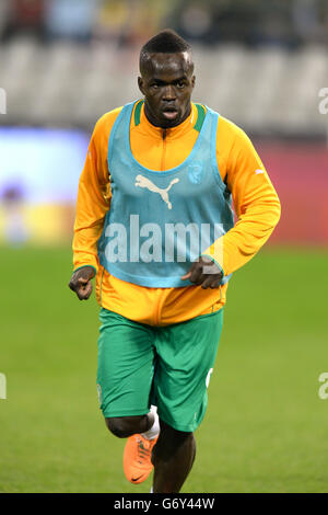 Football - International friendly - Belgique / Côte d'Ivoire - Stade Roi Baudouin. Cheikh Tiote, Côte d'Ivoire Banque D'Images