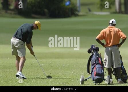 Michael Vaughan Charity Golf Tournament Banque D'Images