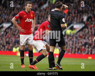 Soccer - Barclays Premier League - Manchester United v Liverpool - Old Trafford Banque D'Images