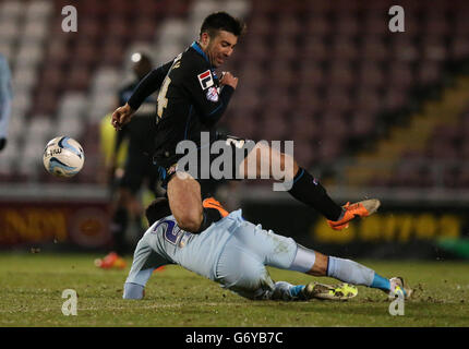 Sky Bet League Soccer - Un - ville de Coventry v Stevenage - Sixfields Stadium Banque D'Images