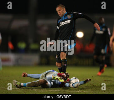 Sky Bet League Soccer - Un - ville de Coventry v Stevenage - Sixfields Stadium Banque D'Images