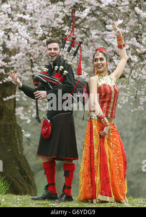 Glasgow Mela Banque D'Images