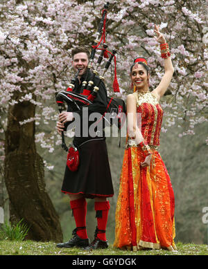 Glasgow Mela Banque D'Images