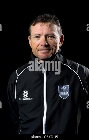 Cricket - Surrey County Cricket Club Squad Photocall 2014 - Kia Oval.Graham Ford, entraîneur-chef de Surrey Banque D'Images