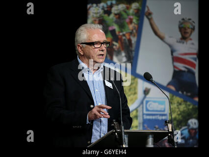 Cyclisme - Tour de Grande-Bretagne 2014 Lancement national - à l'est d'hiver Banque D'Images