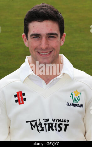 Ruaidhri Smith de Glamourgan, pendant la journée médiatique au stade SWALEC de Cardiff.APPUYEZ SUR ASSOCIATION photo.Date de la photo : vendredi 28 mars 2014.Le crédit photo devrait se lire comme suit : Nick Potts/PA Wire Banque D'Images