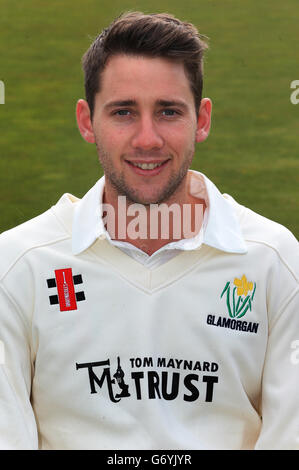 Chris Cooke, de Glamorgan, pendant la journée médiatique au stade SWALEC, à Cardiff. APPUYEZ SUR ASSOCIATION photo. Date de la photo : vendredi 28 mars 2014. Le crédit photo devrait se lire comme suit : Nick Potts/PA Wire Banque D'Images