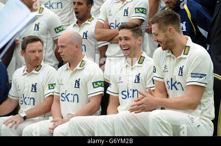 Cricket - 2014 - Journée des médias de la CCC Warwickshire Edgbaston Banque D'Images