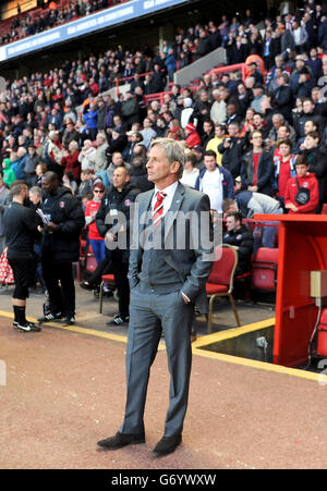 Soccer - Sky Bet Championship - Charlton Athletic v Barnsley - The Valley. Charlton Athletic Manager Jose Riga Banque D'Images