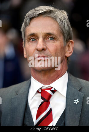 Soccer - Sky Bet Championship - Charlton Athletic v Barnsley - The Valley. Charlton Athletic Manager Jose Riga Banque D'Images