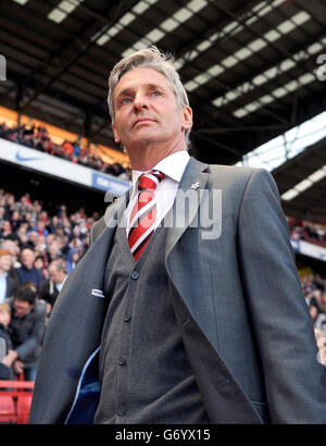 Soccer - Sky Bet Championship - Charlton Athletic v Barnsley - The Valley. Charlton Athletic Manager Jose Riga Banque D'Images