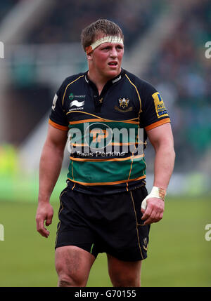 Rugby Union - Aviva Premiership - Northampton Saints v London Irish - Franklins Gardens Banque D'Images