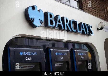 Une succursale de Barclays Bank à Islington, dans le nord de Londres. Banque D'Images