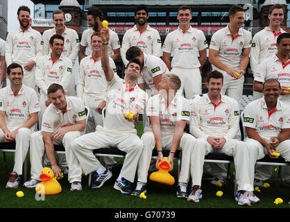 Cricket - 2014 - Journée des médias de la CCC Lancashire Old Trafford Cricket Ground Banque D'Images