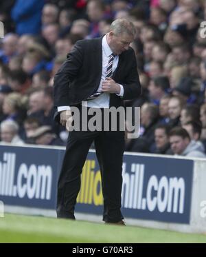 Soccer - William Hill Scottish Cup - Semi Final - Rangers v Dundee United - Ibrox Stadium Banque D'Images