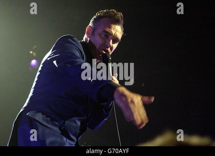 Morrissey Vous êtes la carrière concert Banque D'Images