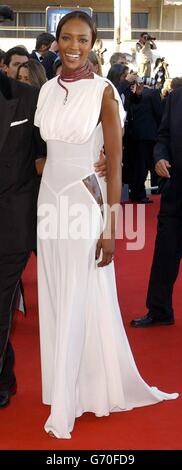 Naomi Campbell 57e Festival de Cannes Banque D'Images