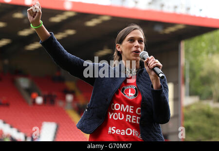 Sky Bet Championship Soccer - - Charlton Athletic v Bolton Wanderers - La Vallée Banque D'Images