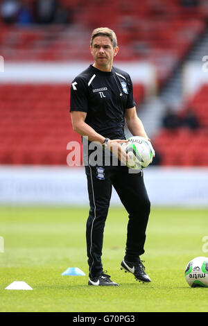 Football - Championnat Sky Bet - Nottingham Forest / Birmingham City - City Ground.Birmingham City Chef de la science du sport Dr Tom Little Banque D'Images