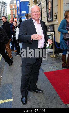 Greg Dyke assistait à la soirée de la presse des valeurs relatives au théâtre Harold Pinter à Londres. Banque D'Images