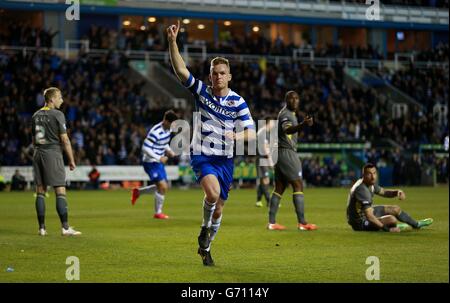 Sky Bet Championship Soccer - - Lecture v Leicester City - Madejski Stadium Banque D'Images