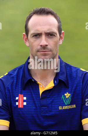 Cricket - Glamorgan CCC Media Day - SWALEC Stadium. Dean Cosker de Glamorgan Banque D'Images