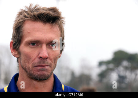 Cricket - Glamorgan CCC Media Day - SWALEC Stadium. Michael Hogan de Glamorgan Banque D'Images