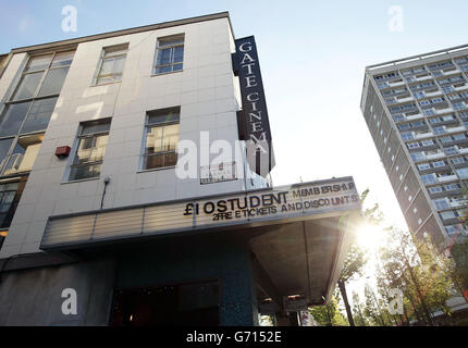 Notting Hill stock - Londres. The Gate Cinema à Notting Hill, Londres. Banque D'Images