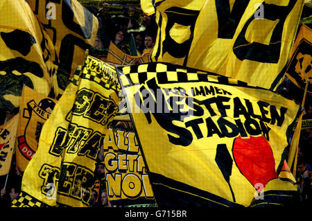 Football - Ligue des Champions - Quart de finale - deuxième manche - Borussia Dortmund v Real madrid - Parc Signal Iduna Banque D'Images