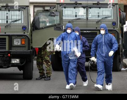 Michael Agnew voiture piégée Banque D'Images
