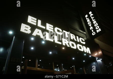 London Music venues - stock.Salle de bal Electric à Camden, Londres. Banque D'Images