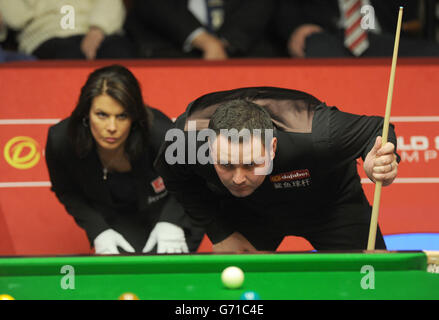 Snooker - Dafabet World Snooker Championships - Jour 1 - Le Creuset Banque D'Images