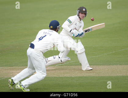 Cricket - LV= Championnat du comté - Division 2 - troisième jour - Surrey v Essex - Kia Oval. Rory Burns de Surrey Banque D'Images