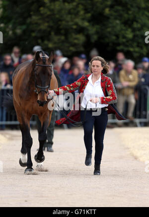 Sports équestres - 2014 Mitsubishi Motors Badminton Horse Trials - Jour 1 - Badminton Banque D'Images