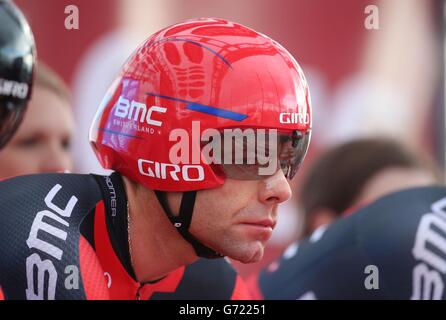 Cyclisme - Giro d'Italia 2014 - Étape 1 - Belfast Banque D'Images