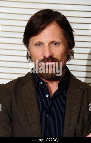 Viggo Mortensen assistant à un photocall pour le film les deux visages de janvier à l'Hôtel Corinthia à Londres avant sa première britannique ce soir. Banque D'Images