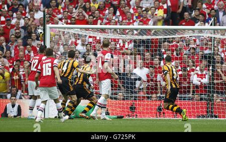 Football - FA Cup - Final - Arsenal v Hull City - Stade de Wembley Banque D'Images