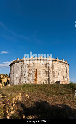 Mausolée de Lucio Munazio Planco, romaines, sur le sommet du Monte Orlando, Gaeta, Latina, Latium, lazio, Italie, Europe Banque D'Images