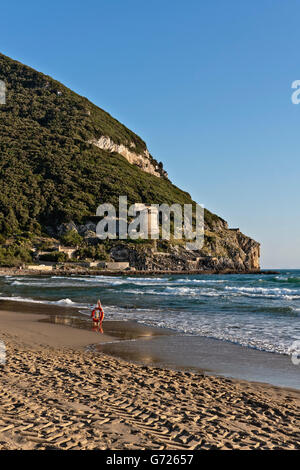 Plage de Sabaudia, Parc National de Circeo, Sabaudia, Latina, Latium, lazio, Italie, Europe Banque D'Images