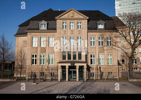 Chancellerie d'Etat dans la Villa Horion, Düsseldorf, Rhénanie du Nord, Westphalie, PublicGround Banque D'Images