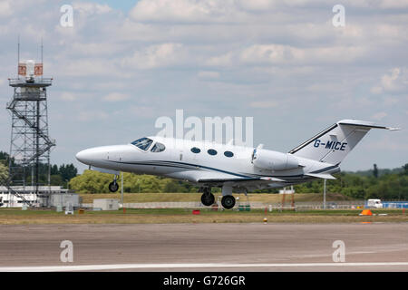 Cessna Citation Mustang (Cessna 510) jet d'affaires très légers (VLJ) G-SOURIS Banque D'Images